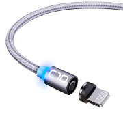 京东特价app：亿色（ESR） 苹果PD快充数据线USB-C/Type-c to Lightning充电器线 魔力黑1米 苹果A - L 磁吸编织数据线
