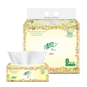 Breeze 清风 抽纸 3层100抽*8包 1提