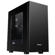 Huntkey 航嘉 组装电脑（黑色、240GB HDD、锐龙R5-5600G、核芯显卡、8GB）