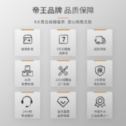 帝王洁具浴室柜可定制岩板浴室柜组合现代轻奢智能灯镜落地洗漱台脸盆套装家用卫生间 悦曼80CM