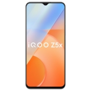 vivo iQOO Z5x 5000mAh大电池长续航 44W闪充 双模5G全网通手机 8GB 256GB雾海白 官方标配