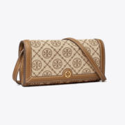 Tory Burch T MONOGRAM WALLET CROSSBODY 老花斜挎钱包