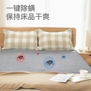 志高（CHIGO） 电热毯双人电褥子电暖毯 除螨家用双控电热垫 智能定时自动断电 亲肤长毛绒【双人款+左右控温+定时】2*1.8