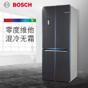 博世（BOSCH ）【灰阶零度保鲜】450升十字对开四门多门变频无霜三循环防串味家用电冰箱KMF46A91TI 以旧换新