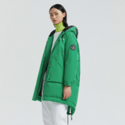 波司登抗菌环保新生羽绒服女宽松双层连帽官网正品特卖B00145456
