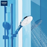 高仪/GROHE 进口淋浴花洒套装 150MM手持花洒含滑杆 智能激活手持26597000