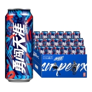 雪花啤酒（Snowbeer）勇闯天涯 superX 500ml*18听 整箱装