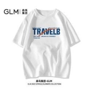 GLM 森马集团品牌GLM纯棉短袖t恤男夏季时尚宽松百搭T恤男士上衣半袖