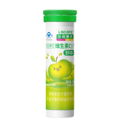 有券的上：乐佳善优 Lacare 维生素c 儿童成人咀嚼片   青苹果味  30粒/瓶