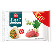 京东plus：思念 手打天下水饺 猪肉韭菜/猪肉荠菜/猪肉白菜 1.08kg 54只 *4
