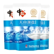 中盐 天山湖盐 食盐 300g*3袋  组合装