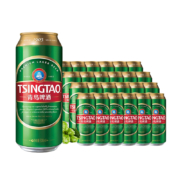 青岛啤酒（Tsingtao）经典（1903）10度500ml*24听 大罐整箱装 口感醇厚