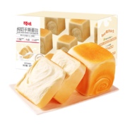 20点、88vip：Be&Cheery 百草味 纯牛奶手撕面包480g