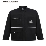 聚划算百亿补贴：JackJones 杰克琼斯 机能工装外套 宽松外套