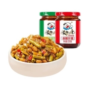天猫U先：饭扫光 下饭菜 爆炒金针菇200g+麻辣什锦200g
