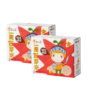 窝小芽 婴幼儿一周长直面 儿童营养米粥 30g*7包/盒*5件