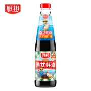 厨邦 蚝油 金装渔女蚝油 火锅蘸料 凉拌炒菜勾芡烧烤蚝汁 490g