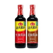 京东特价app：海天 生抽酱油500mL+老抽酱油500ml