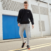 双11预售:adidas阿迪达斯 男女冬季加绒加厚运动裤IB2769