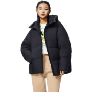 20点开始、预售：LI-NING 李宁 男女中长款泡芙羽绒服 AYMS378