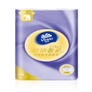 20点开抢：维达(Vinda) 卷纸 棉韧奢柔150节6卷