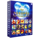 迪士尼合家欢动画片狮子王泰山花木兰15DVD 双语