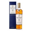 麦卡伦（Macallan）12年蓝钻双桶 单一麦芽威士忌 700ml 礼盒装 原装进口洋酒 苏格兰威士忌