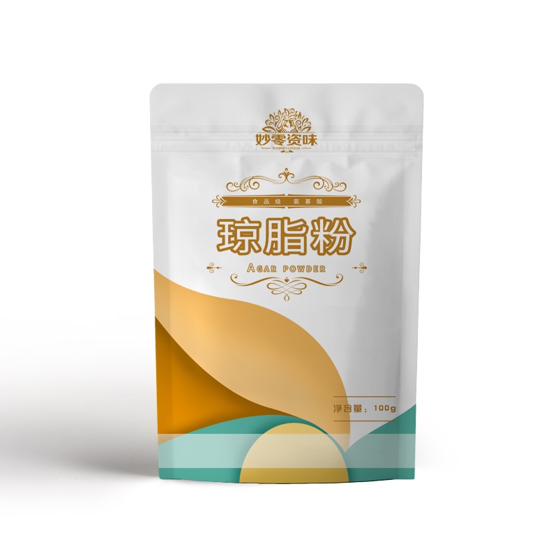 妙零资味食用琼脂粉软糖果冻布丁粉寒天粉琼胶粉凝胶剂增稠食品级