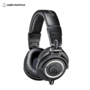 Audio-technica 铁三角 ATH-M50X BK 头戴式专业全封闭监听音乐HIFI耳机 黑色