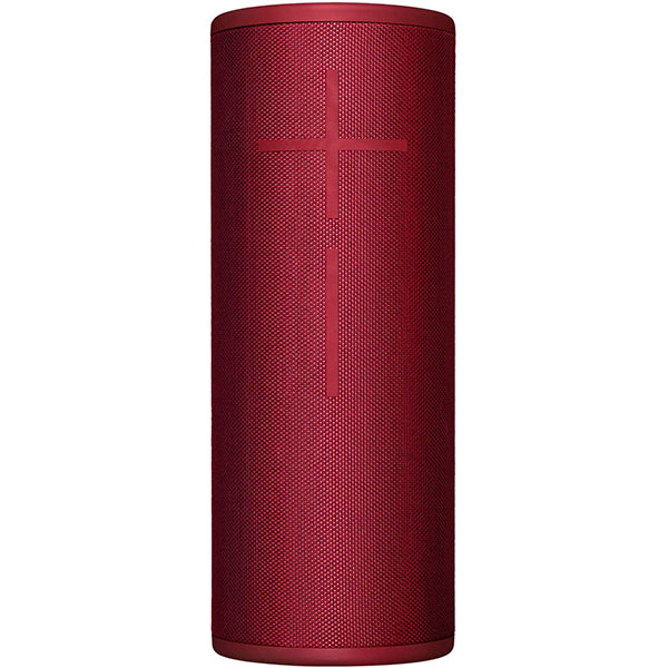 Ultimate Ears MEGABOOM 3 无线蓝牙音箱（强劲音效 + 震撼低音，蓝牙，魔术按钮，防水，电池 20 小时，范围 45 m）- 日落红