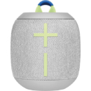 ULTIMATE EARS WONDERBOOM 3 小型便携式无线蓝牙音箱,户外大低音 360 度声音,防水防尘 IP67,浮动,130 英尺范围 - 欢乐亮灰色