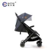 elittile 逸乐途婴儿推车轻便折叠婴儿车可坐可躺宝宝手推车高景观避震伞车 牛仔蓝
