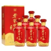 88VIP：泸州老窖 老窖世家 精品 52度 浓香型白酒 500ml*6瓶