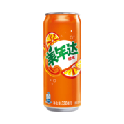 百事可乐 美年达可乐 Mirinda 橙味汽水 碳酸饮料整箱 细长罐330ml*24听 百事出品