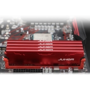 JUHOR 玖合 DDR4 台式机内存条 3000红甲 32G(16Gx2)套装 星辰系列