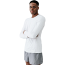 迪卡侬运动速干衣男户外篮球打底衫健身跑步上衣紧身长袖t恤RUNM 白色(新老款随机发货) L59.9元
