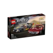 LEGO 乐高 Speed超级赛车系列 76903 雪佛兰 Corvette C8.R Race Car and 1968 Chevrolet Corvette