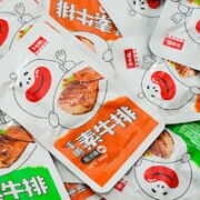 乡乡嘴 手撕素牛排 混合味30包
