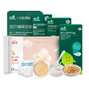 京东特价app 、限新客、概率券：英氏（Engnice）宝宝进阶辅食尝鲜礼盒6-12月适用 1件