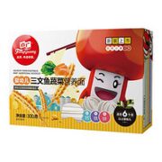 健康无添加！FangGuang 方广 婴幼儿营养面 三文鱼蔬菜味 300g