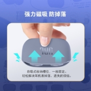 JBL W100TWS 真无线蓝牙耳机入耳式通话运动跑步迷你音乐耳机双耳传输简约设计适用苹果安卓手机 雾霾蓝 轻量化设计 高品质麦克风 舒适贴合红点奖