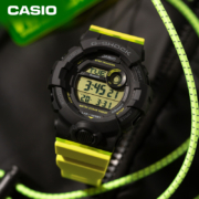 卡西欧（CASIO）手表 G-SHOCK G-SQUAD系列 防震防水自动LED照明蓝牙连接运动女士手表 GMD-B800SC-1B