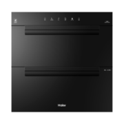 海尔（Haier）消毒柜 消毒柜嵌入式 消毒碗柜 家用 100L消烘存三合一 智能消毒 冷餐杀菌 母婴消毒柜EB03