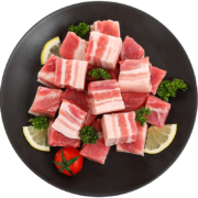 26日0点：LONG DA 龙大 猪五花肉块 500g