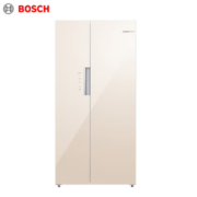 BOSCH 博世 KAS52E68TI 单循环 风冷对开门冰箱 530L 曲奇金