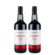 葡萄牙进口波特酒 杜罗河山谷 加强型葡萄酒750ml 红波特（RUBY）19%vol*2瓶