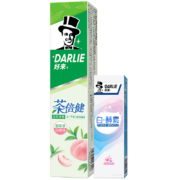 DARLIE好来(原黑人)白酵素·白桃萃茶套装185g（初萃茶白桃160g+白酵素25g）清新口气 平衡口腔酸碱值