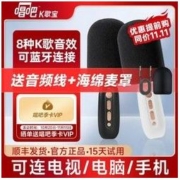 唱吧 C10麦克风音响一体话筒小唱无线蓝牙手机儿童电视家庭用ktv