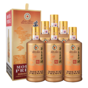 PLUS会员：MOUTAI 茅台 王子酒 酱香经典 53%vol 酱香型白酒 500ml*6瓶 整箱装