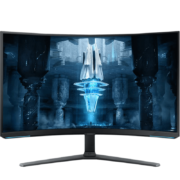 SAMSUNG 三星 G85NB 32英寸Mini-LED曲面显示器（3840*2160、240Hz、1ms、HDR 2000）